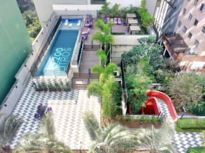 TEM TUDO Piscina Academia Sauna Squash